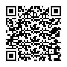 QR-Code für Telefonnummer +12525636083