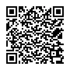 QR-код для номера телефона +12525636087