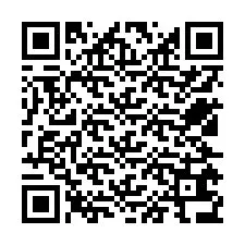 Código QR para número de telefone +12525636093