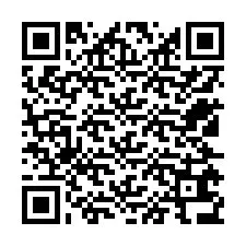 Kode QR untuk nomor Telepon +12525636095