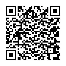 Kod QR dla numeru telefonu +12525636312