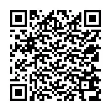 QR-Code für Telefonnummer +12525636314