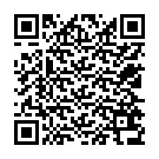 Código QR para número de teléfono +12525636669