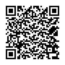 Código QR para número de teléfono +12525636677