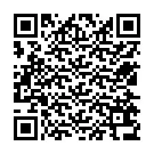 QR-код для номера телефона +12525636686