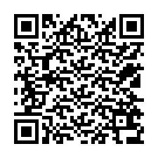 QR kód a telefonszámhoz +12525636691