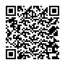 QR-code voor telefoonnummer +12525636717