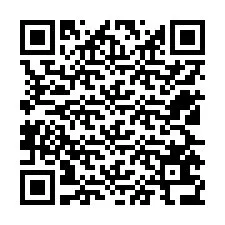 QR kód a telefonszámhoz +12525636725