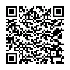 QR kód a telefonszámhoz +12525636733