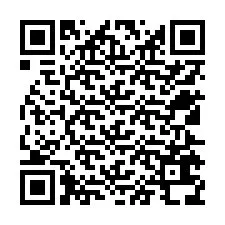 QR-code voor telefoonnummer +12525638950