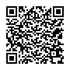 QR код за телефонен номер +12525638955