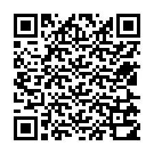 Código QR para número de teléfono +12525710006