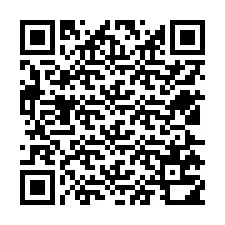 QR-code voor telefoonnummer +12525710542