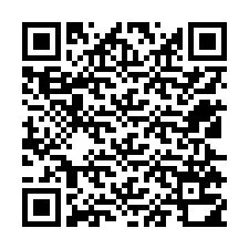 QR-code voor telefoonnummer +12525710655