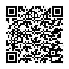 Código QR para número de teléfono +12525712184