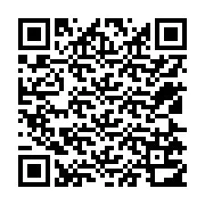 QR-code voor telefoonnummer +12525712201