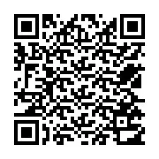 QR-code voor telefoonnummer +12525712767