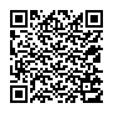 QR-код для номера телефона +12525713550