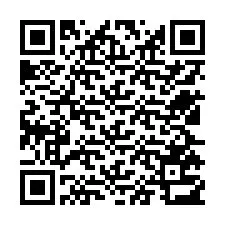 QR-код для номера телефона +12525713766