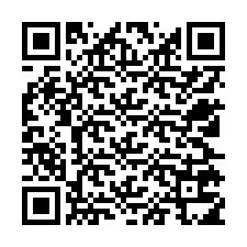 QR-koodi puhelinnumerolle +12525715838