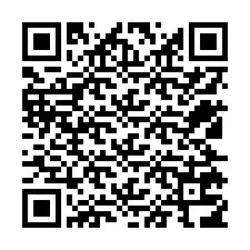 QR-код для номера телефона +12525716891