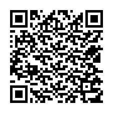 Código QR para número de teléfono +12525717176