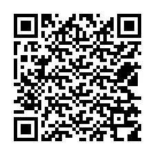 QR код за телефонен номер +12525718437