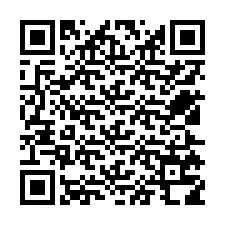 QR-Code für Telefonnummer +12525718443