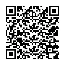 QR код за телефонен номер +12525718446