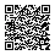 Código QR para número de teléfono +12525718451