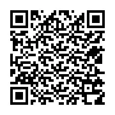 QR-code voor telefoonnummer +12525718452