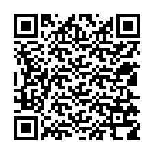 QR-Code für Telefonnummer +12525718454