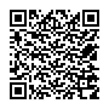 QR-код для номера телефона +12525718887