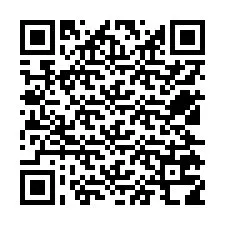 Kode QR untuk nomor Telepon +12525718893