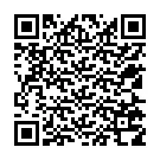 QR код за телефонен номер +12525718900