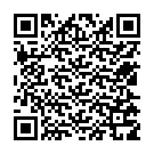 QR-koodi puhelinnumerolle +12525719156