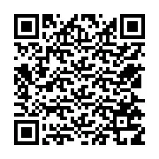 QR-code voor telefoonnummer +12525719746