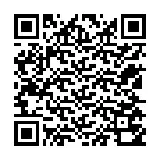 QR код за телефонен номер +12525750395