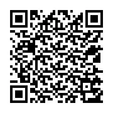 QR-code voor telefoonnummer +12525753440