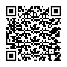 Kode QR untuk nomor Telepon +12525754093