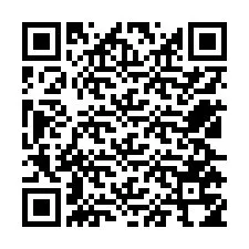 QR-koodi puhelinnumerolle +12525754777