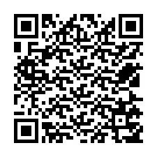 QR-Code für Telefonnummer +12525757507