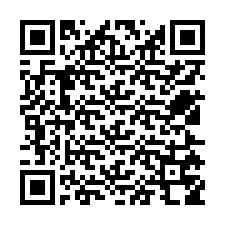 Kode QR untuk nomor Telepon +12525758013