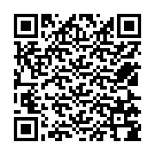 Código QR para número de teléfono +12525784507