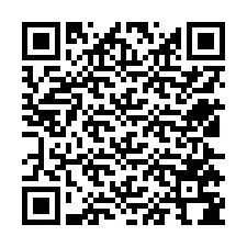 QR-koodi puhelinnumerolle +12525784756