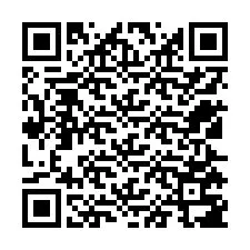 QR-koodi puhelinnumerolle +12525787355