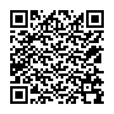 QR-Code für Telefonnummer +12525798541