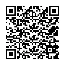 QR-Code für Telefonnummer +12525819447