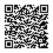 Código QR para número de teléfono +12525823648