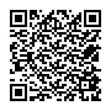 QR код за телефонен номер +12525829347